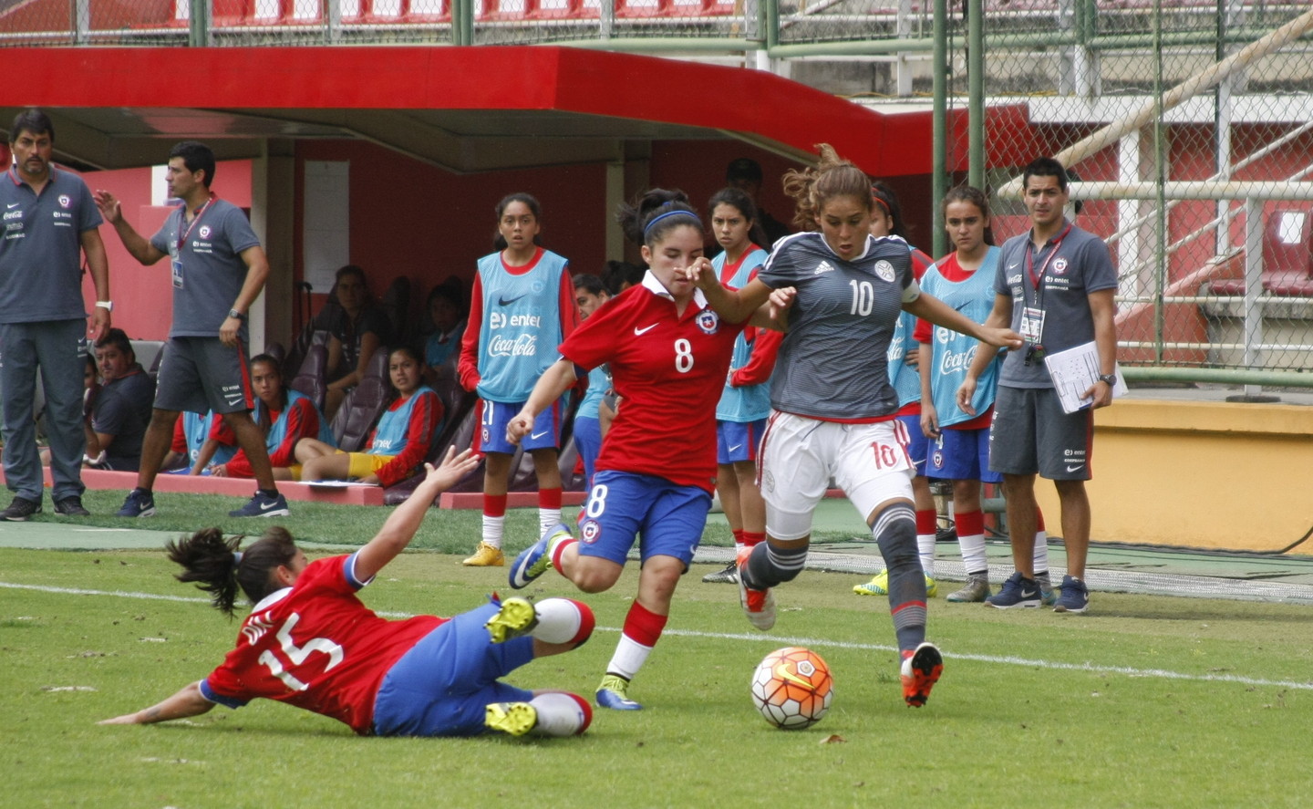 Chile cayó ante Paraguay en su debut por el Sudamericano de Fútbol Femenino Sub 17 - El Deportero