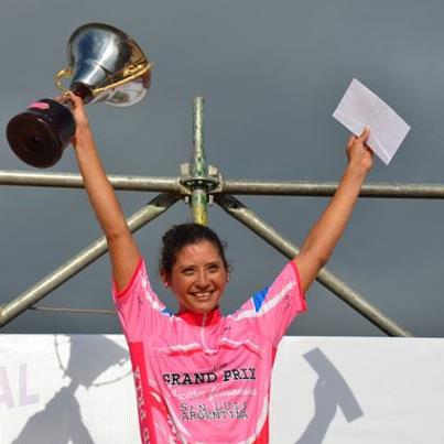 Paola Muñoz ganó el Grand Prix de Ciclismo de San Luis
