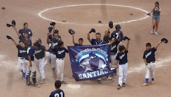 Santiago se coronó campeón del Nacional Infantil de Béisbol