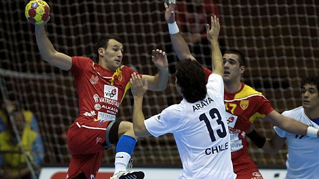 Chile debuta en el Mundial de Handball con derrota ante Macedonia