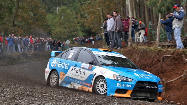 Alejandro García Huidobro fue el más rápido en la primera jornada del Rally Mobil de Osorno
