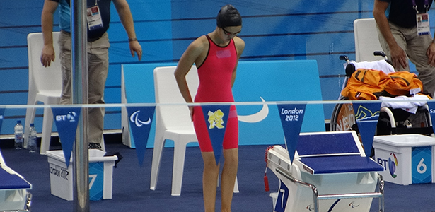 Francisca Castro participó este sábado en el Mundial de Natación Paralímpica 2013