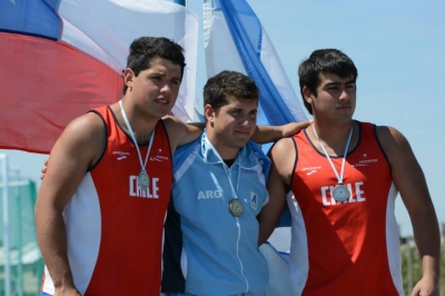 8 medallas logró la delegación chilena en el Sudamericano Juvenil de Atletismo