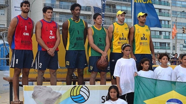 Primos Grimalt lograron el segundo lugar en nueva fecha del Sudamericano de Volley Playa