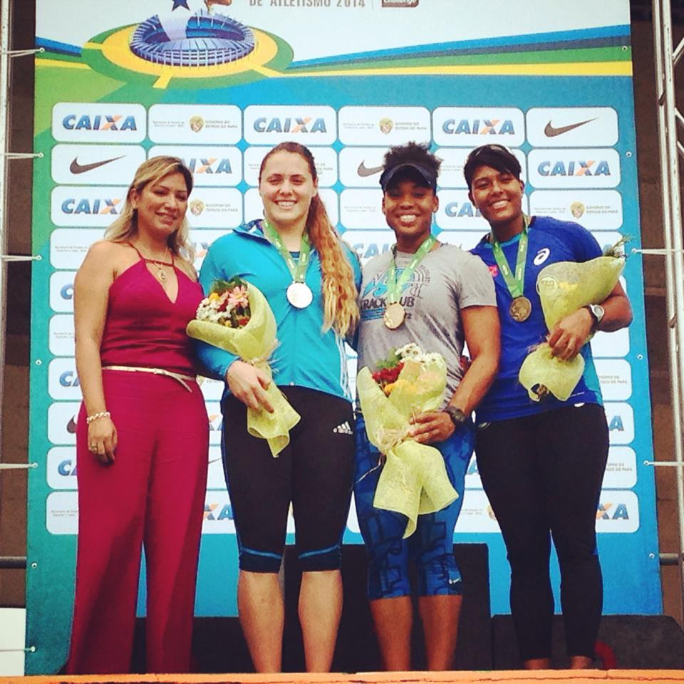 Natalia Duco logró medalla de plata en el IAAF World Challenge de Belém
