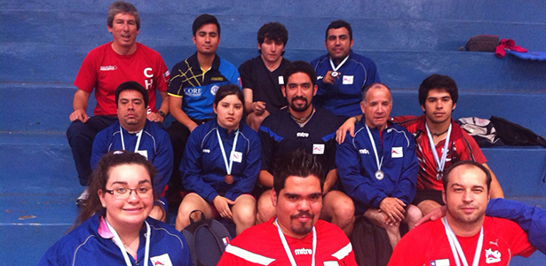 14 medallas logró Chile en la Copa Tango de Tenis de Mesa paralímpico