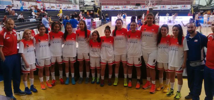 Chile jugará por el quinto lugar del Sudamericano de Básquetbol Femenino U-15
