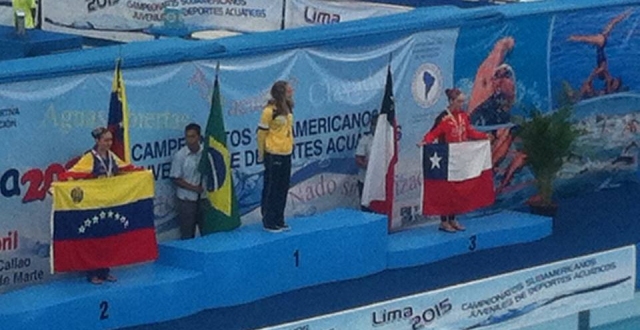Chile gana bronce en nado sincronizado por el Sudamericano Juvenil de Deportes Acuáticos