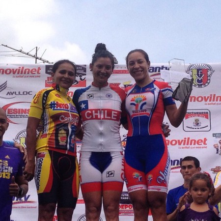 Paola Muñoz se quedó con el primer lugar de la Copa Venezuela de Ciclismo