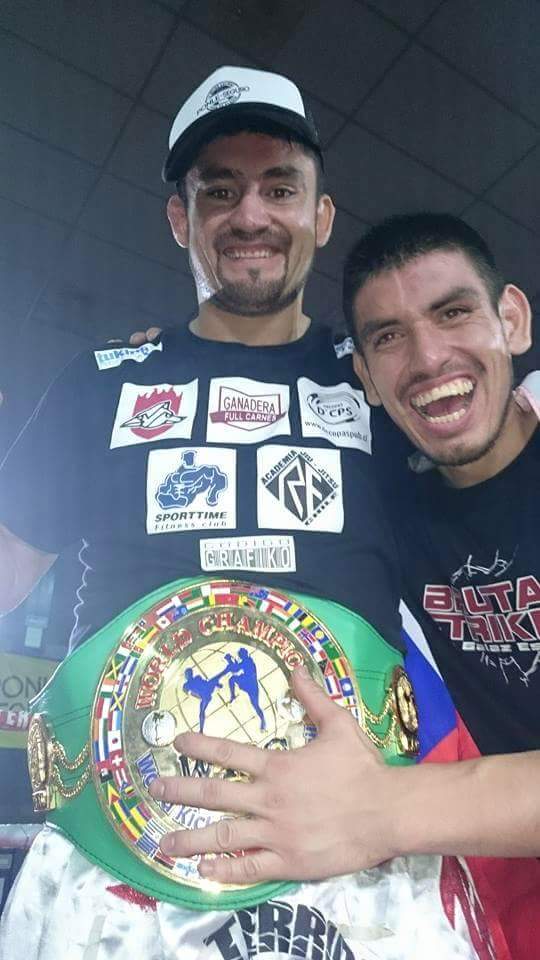 Iván Galaz se coronó campeón mundial de Kickboxing