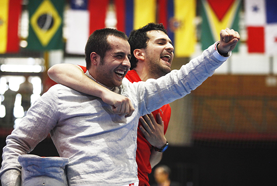 Equipo chileno de sable masculino clasificó a los Juegos Panamericanos