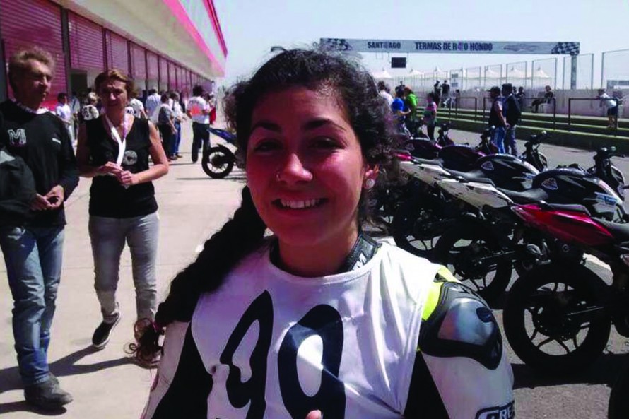 Isis Carreño se coronó campeona panamericana de velocidad