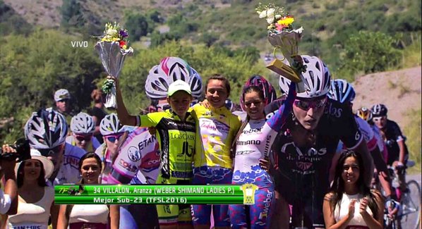 Aranza Villalón se corona campeona sub 23 del Tour Femenino de San Luis