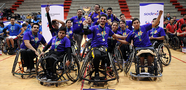 Alpos se consagra campeón nacional del básquetbol en silla de ruedas