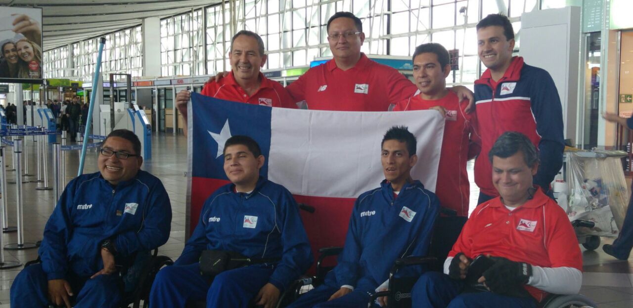 Selección Chilena de Bochas Paralímpicas viajó a la Copa del Mundo