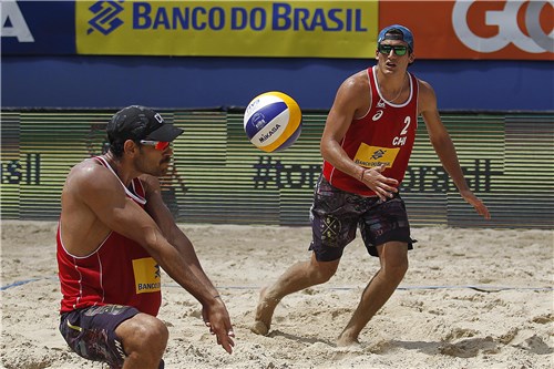 Primos Grimalt ocuparon el puesto 25 en fecha brasileña del World Tour de Volleyball Playa