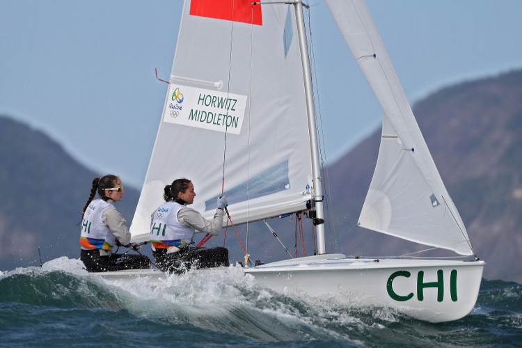 Nadja Horwitz y Sofía Midletton avanzan al Top Ten del velerismo tras nueva jornada en Río 2016
