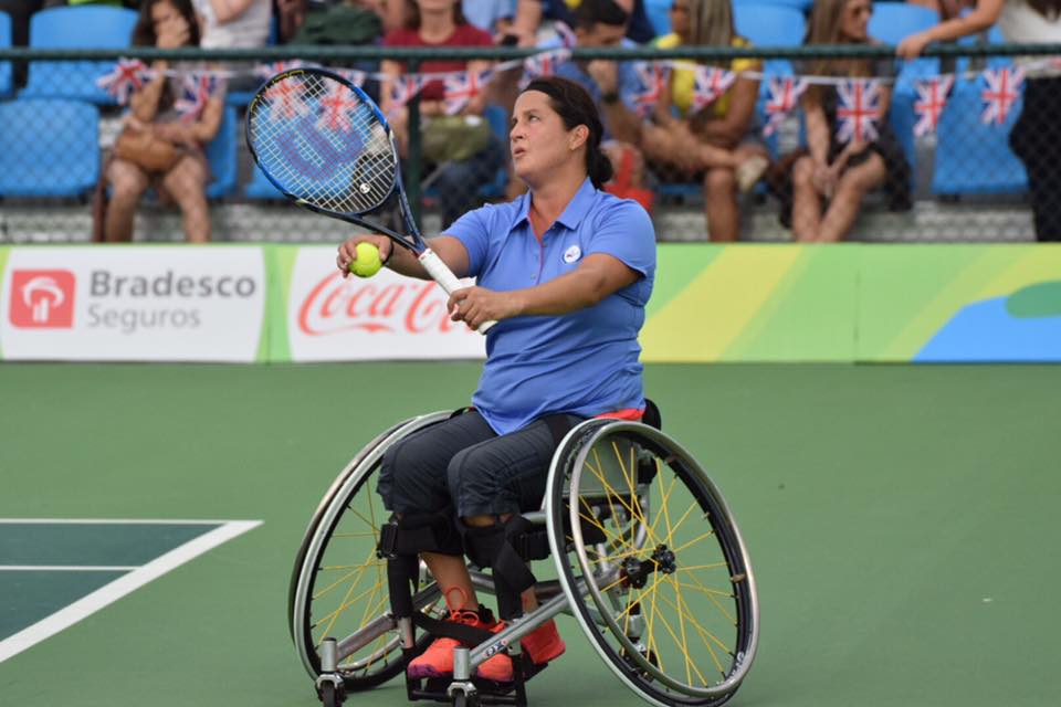 Francisca Mardones cayó en primera ronda del tenis en los Juegos Paralímpicos