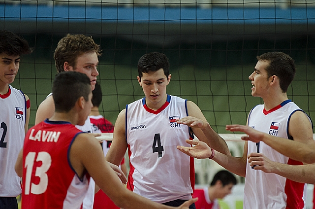 Chile derrotó a Perú en el Sudamericano Sub 21 de Volleyball Masculino