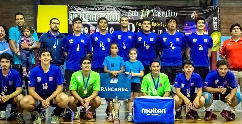 Rancagua ganó el Nacional Federado Sub 19 Masculino de Volleyball