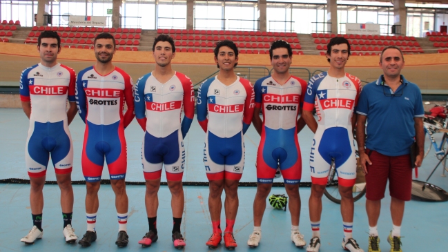 Cuarteta chilena de persecución obtuvo el puesto 15 en la Copa del Mundo de Ciclismo en Pista