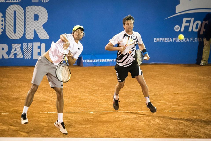 Julio Peralta y Horacio Zeballos avanzaron a la segunda ronda de dobles en Roland Garros