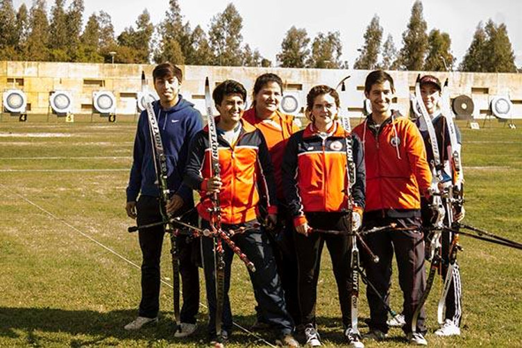 Team Chile obtuvo tres medallas de plata en el Grand Prix mexicano de tiro con arco