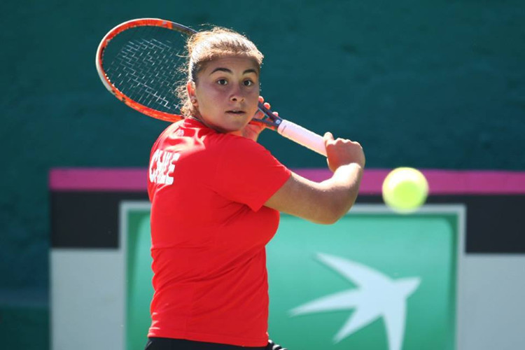 Bárbara Gatica cayó en los cuartos de final de dobles del ITF de Caserta