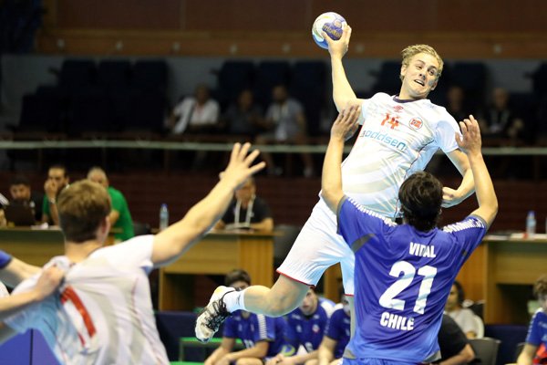Chile cayó ante Noruega en nueva jornada del Mundial Junior Masculino de Handball