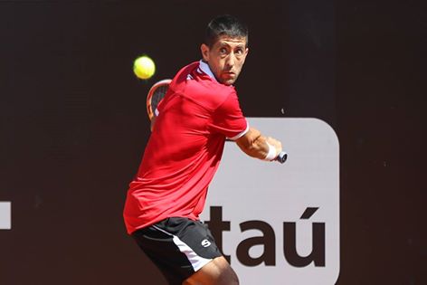 Hans Podlipnik cayó en cuartos de final de dobles en Gstaad