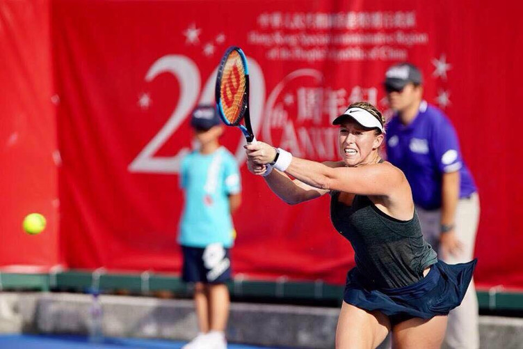 Alexa Guarachi cayó en semifinales de dobles del WTA de Hong Kong