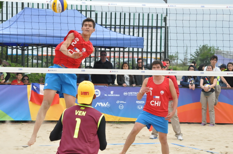 Duplas nacionales debutaron en el volleyball playa de los Juegos Suramericanos de la Juventud