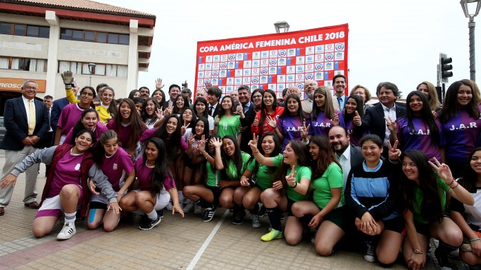 La IV Región recibirá la Copa América Femenina en abril de 2018
