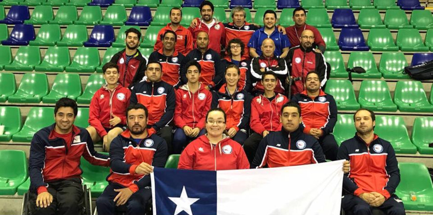 Chile logró dos medallas de oro por equipos en el Panamericano de Tenis de Mesa Paralímpico