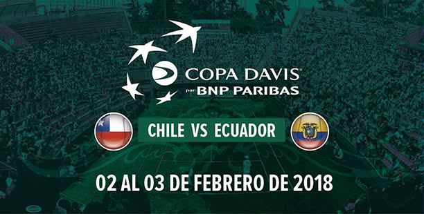 Este lunes comenzó la venta de entradas para la serie de Copa Davis entre Chile y Ecuador