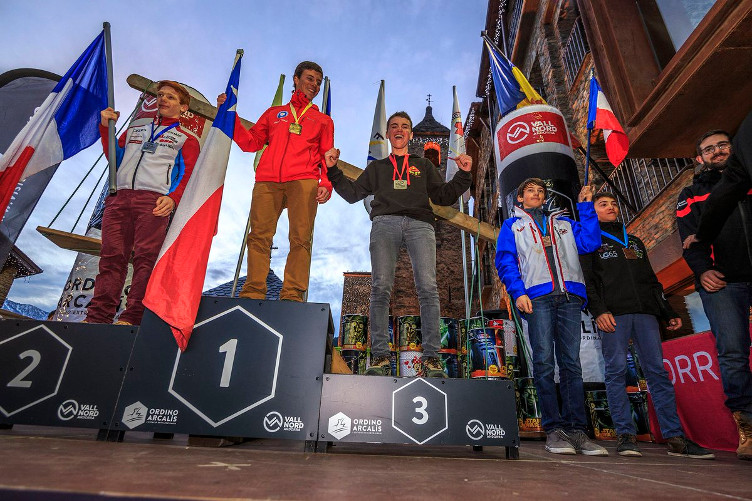 Esquiador nacional Nicolás Pirozzi suma un oro y una plata en el Trofeo Borrufa de Andorra
