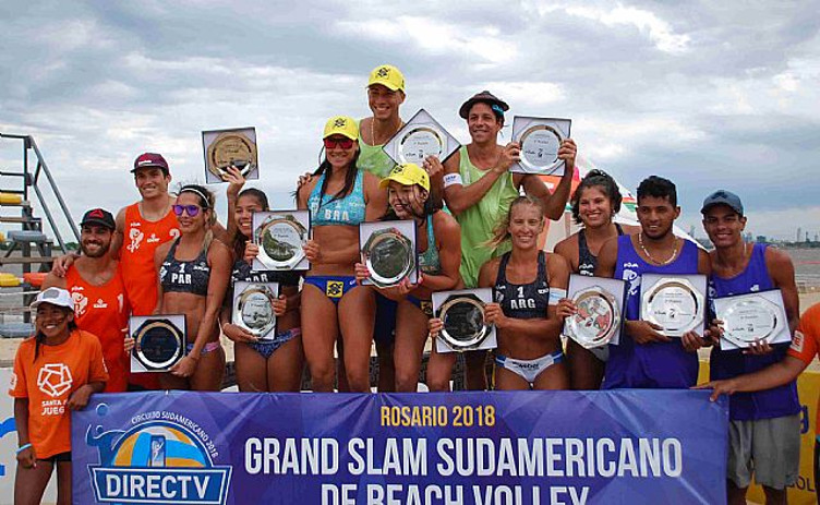 Primos Grimalt se quedaron con la medalla de plata en la segunda fecha del Circuito Sudamericano de Volleyball Playa