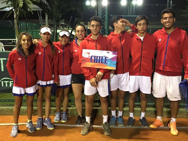 Chile obtuvo el cuarto lugar en la competencia masculina del Sudamericano Sub 14 de Tenis