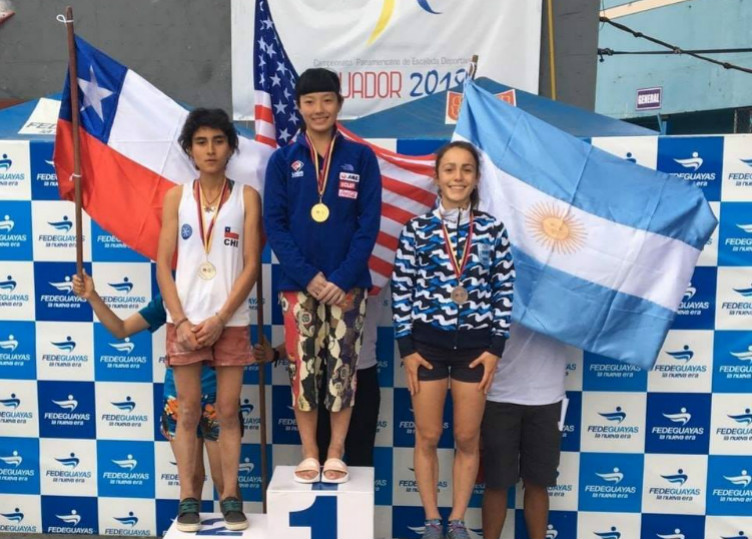 Ignacia Mellado gana medalla de plata en el Panamericano de Escalada