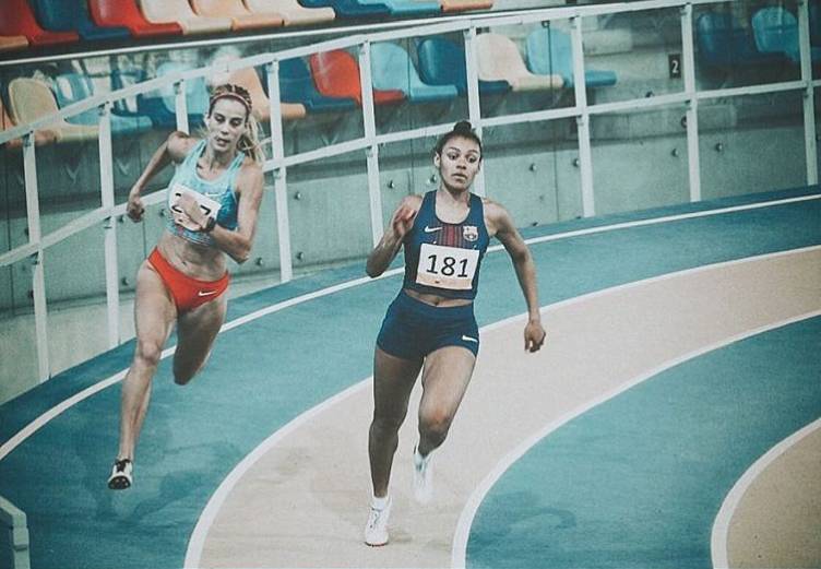 Isidora Jiménez logra nuevo récord nacional en los 200 metros indoor