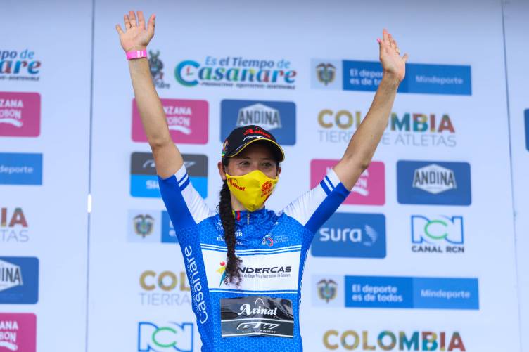 Paola Muñoz marcha segunda en la general en el inicio del Tour Femenino  Colombia – El Deportero