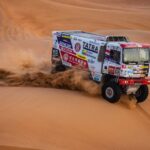 Ignacio Casale estrena en Dubai su nuevo camión con miras al Dakar 2022