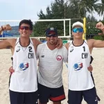 Noé Aravena y Martín Iglesias debutaron con un triunfo en el Mundial Sub 21 de Vóleibol Playa