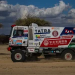 Ignacio Casale se ubica séptimo en la general de camiones tras la segunda etapa del Dakar