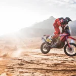 Pablo Quintanilla marcha sexto en la general de las motos en el Dakar
